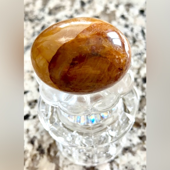 Other - Golden Healer Quartz Palm Stone—_Large